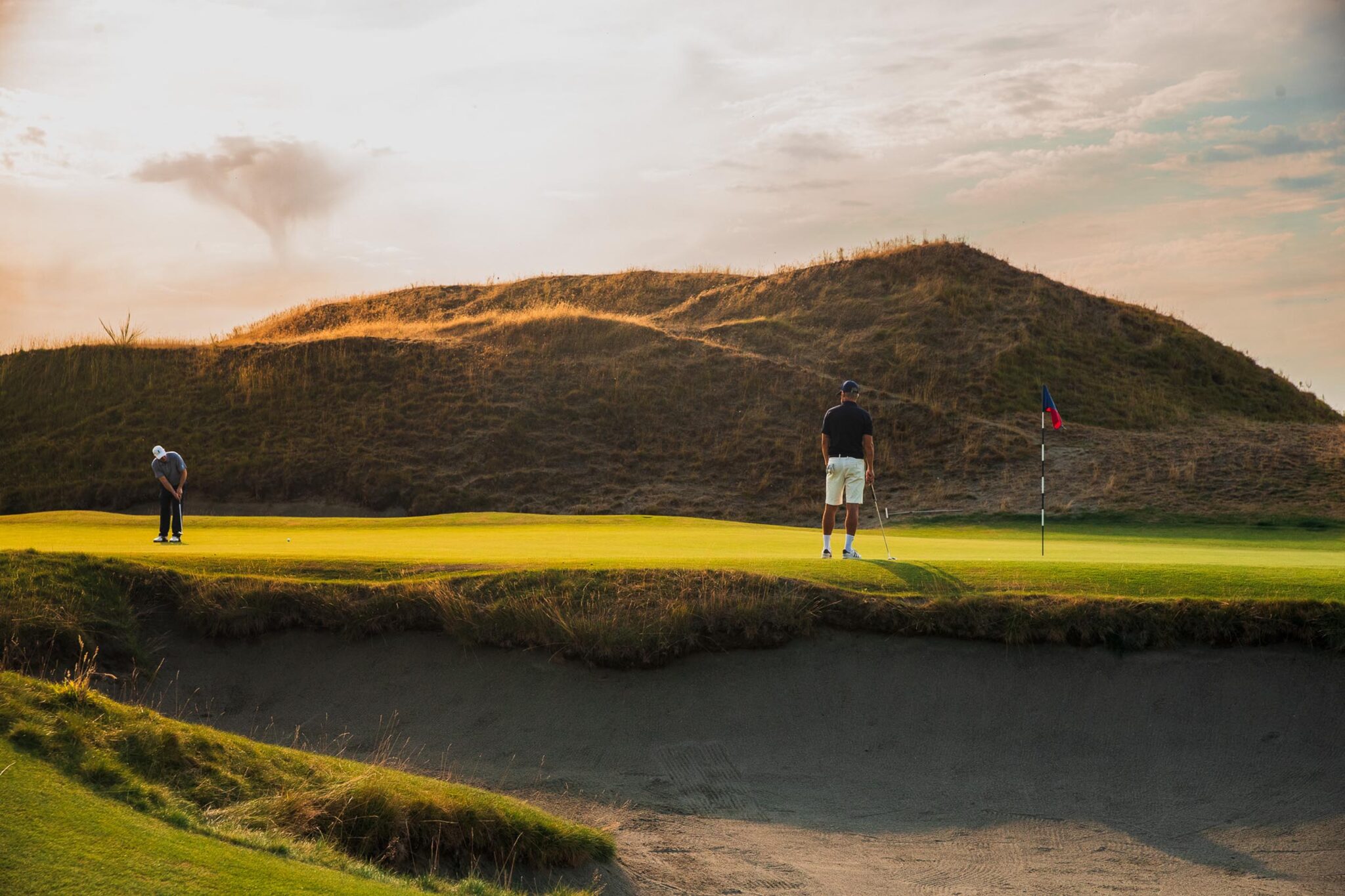 Chambers Bay Golf Course — coastal view