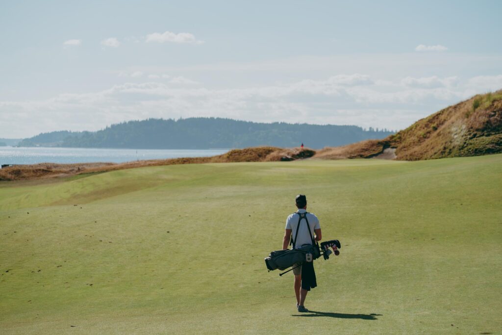 Picture of golf course at Chambers Bay